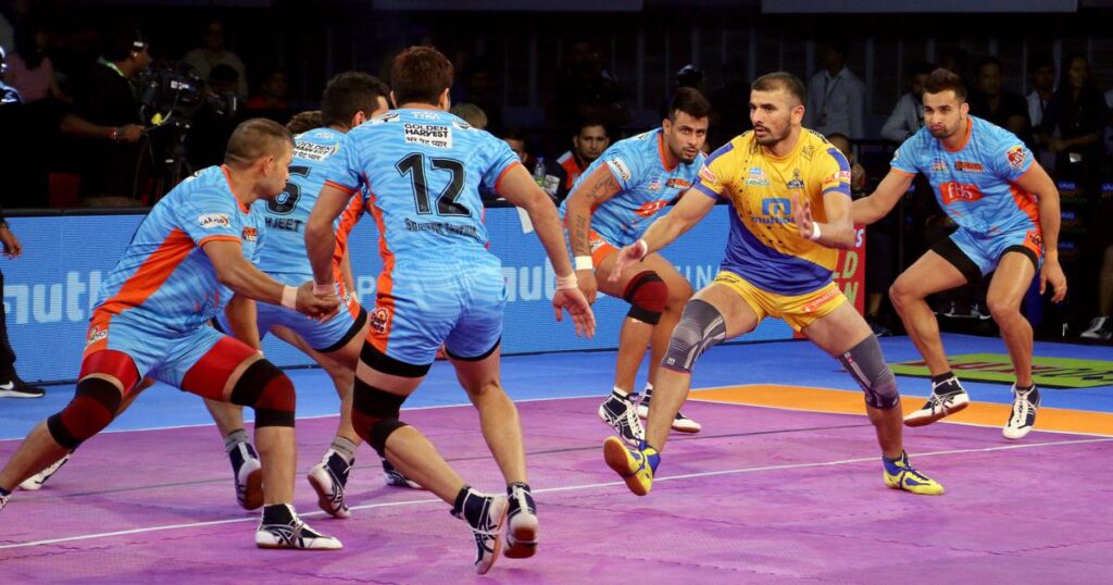 kabaddi information on betting